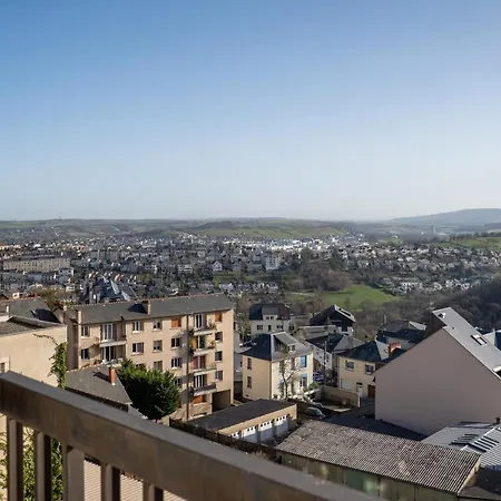 Apartament T4 Duplex Urbain Et Moderne Vue Degagee Hyper Centre Rodez