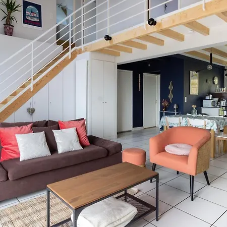 T4 Duplex Urbain Et Moderne Vue Degagee Hyper Centre Apartament Rodez